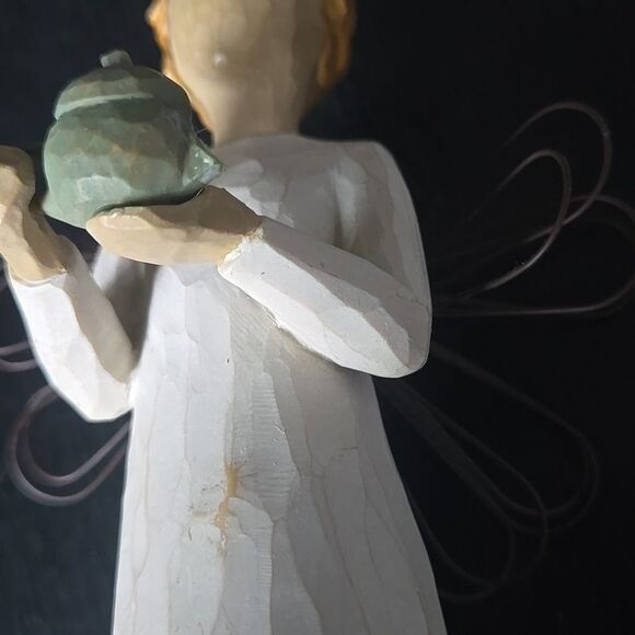 Willow Tree Angel of the Kitchen Girl with Teapot Figurine 2004 Susan Lordi - Picture 2 of 15